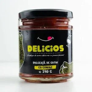 Dulceață de Gutui cu Coniac, Gust autentic și Rafinat din Fructe Naturale 210g